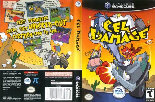 Cel Damage (Europe) Cover - Click for full size image